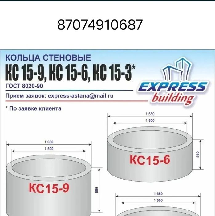 Железобетонныйкольцы