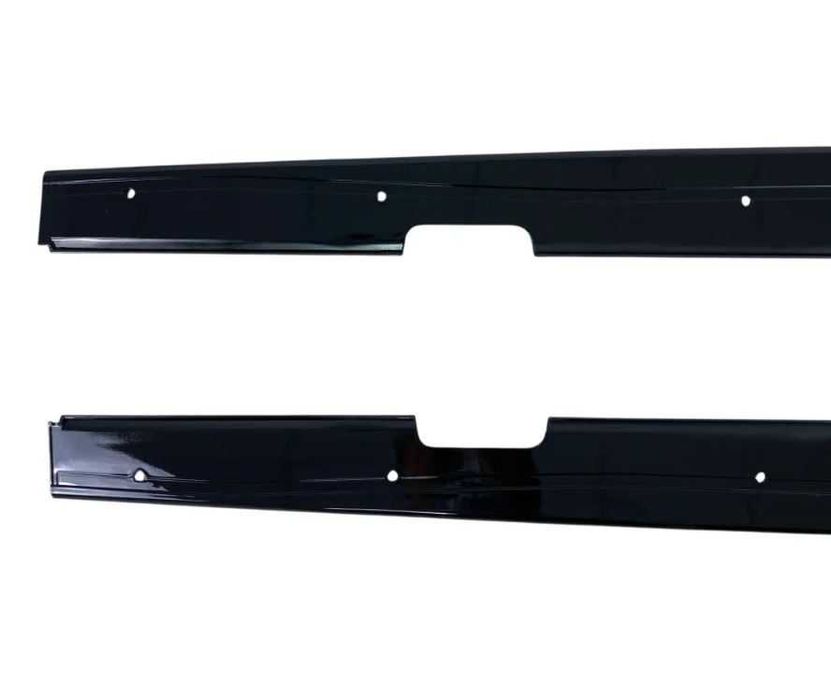 Добавка за прагове за BMW E92 M Performance черен гланц, БМВ Е92