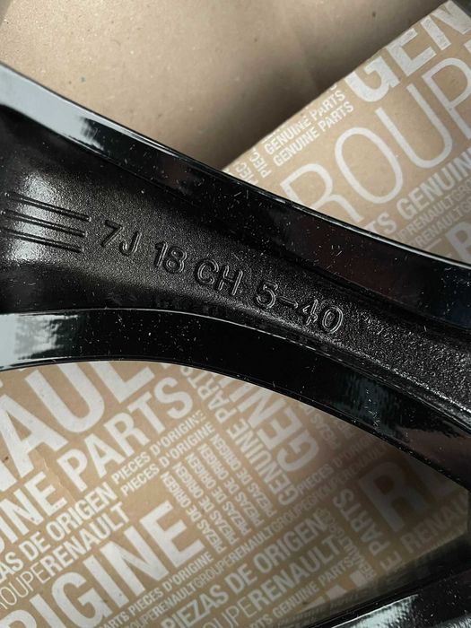 Jante R18 noi originale Renault Kadjar Megane Koleos Arkana Talisman
