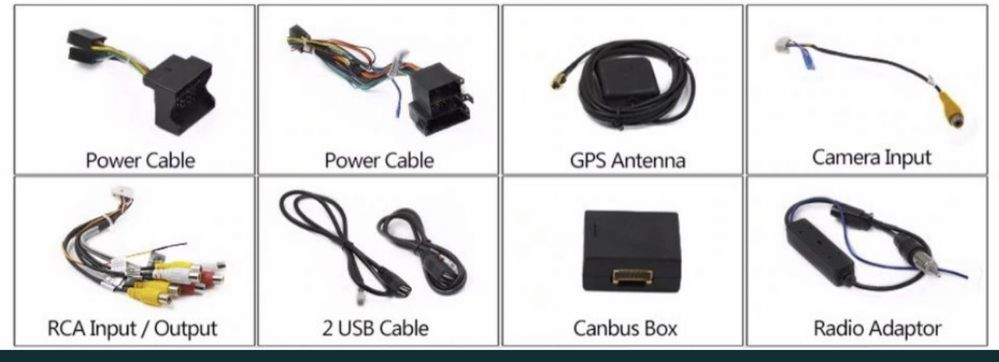 Navigatie GPS Android 9 VW Golf 6 si 5 Passat B6 B7 CC EOS Tiguan  pol