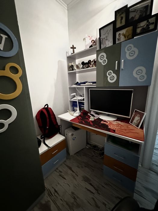Vand dormitor copii cu saltea inclusa in pret