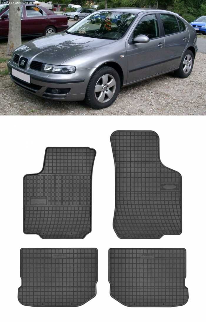 Гумени стелки Frogum съвместими с Skoda  Seat  VW (1997-2010)