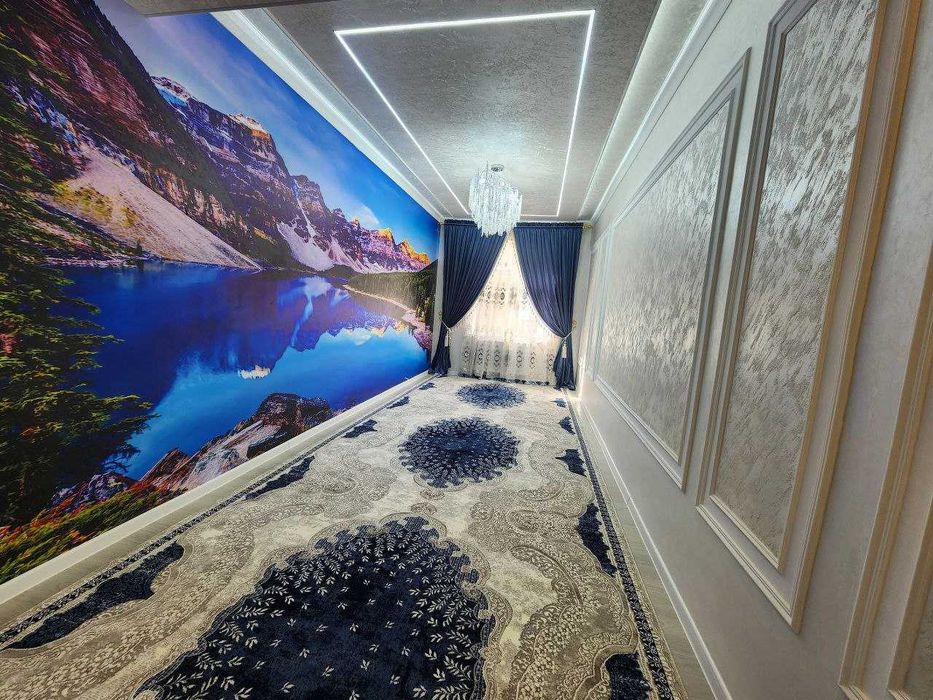 3 хоналик килинган 4 этажли янги дом, горгаз