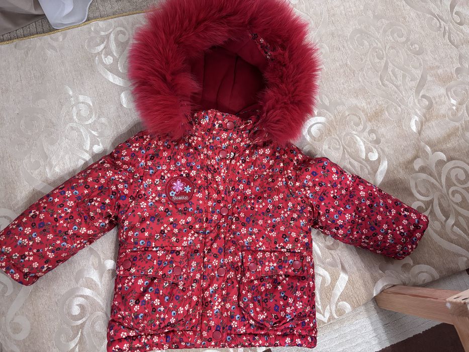 Пуховик на 1-2 годика