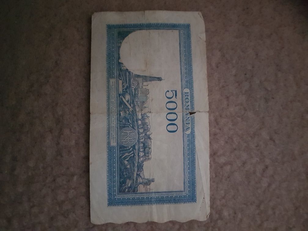 Bancnota 5000 lei 1945