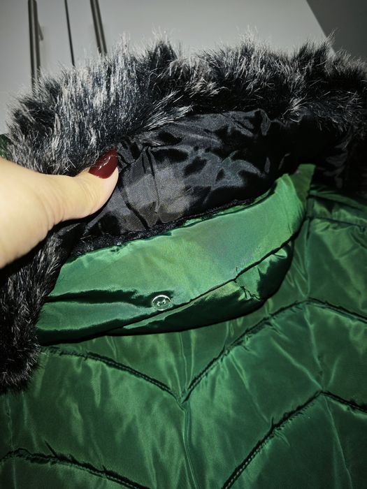 Зимно зелено яке