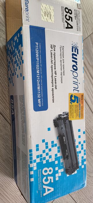 Продам  картридж для принтера новый  hp LaserJet 85a