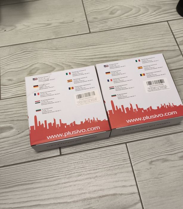 Filament imprimanta 3d (alb si negru)