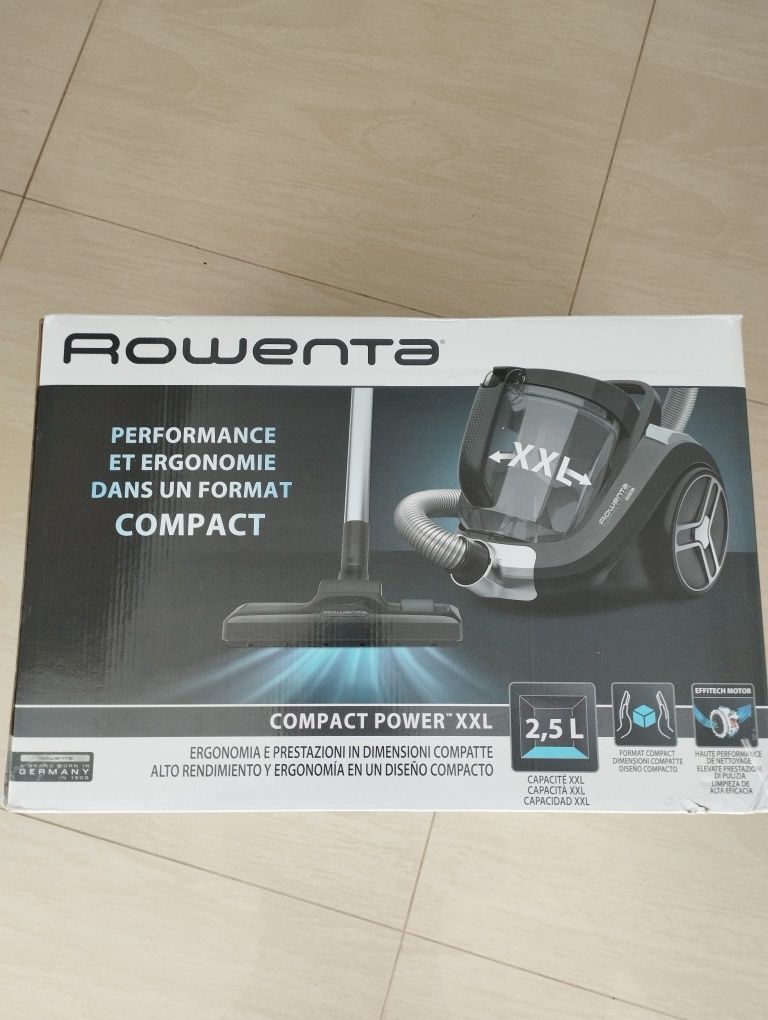 Aspirator fara sac Rowenta Compact Power XXL RO4825EA, 550W, 2.5L, 8.8