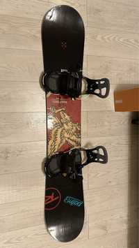 Placa snowboard Rossignol Circuit 155cm + legaturi BrotherHood SP Blac