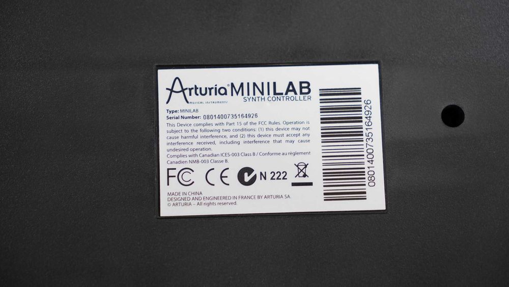 Arturia MiniLab – Claviatură MIDI compactă