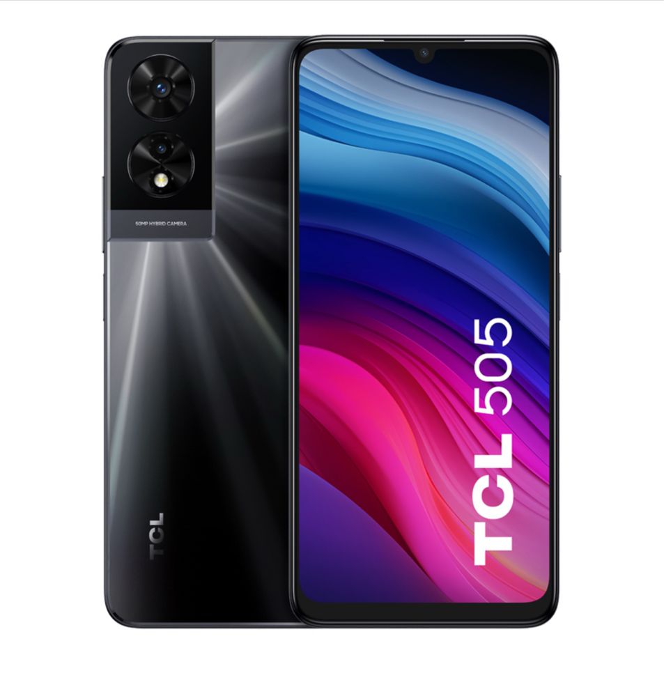 Смартфон TCL 505 128GB RAM 4GB сив