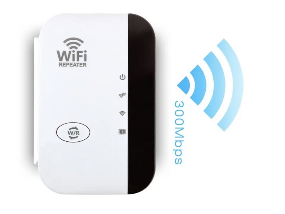 Усилвател за безжичен интернет Wifi повторител WiFi Repeater, 300Mbps