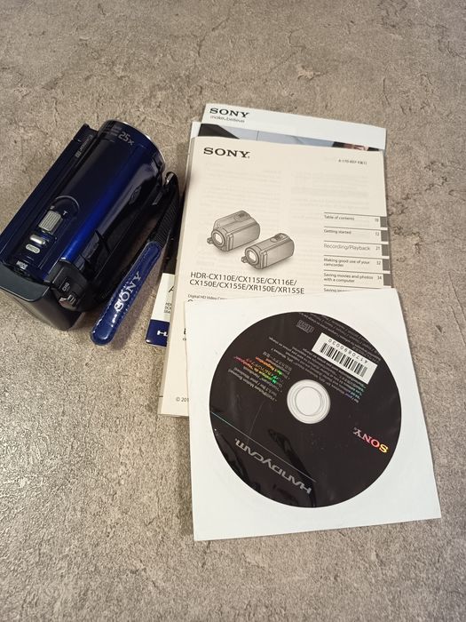 Преносима идеокамера Sony HDR-CX115E