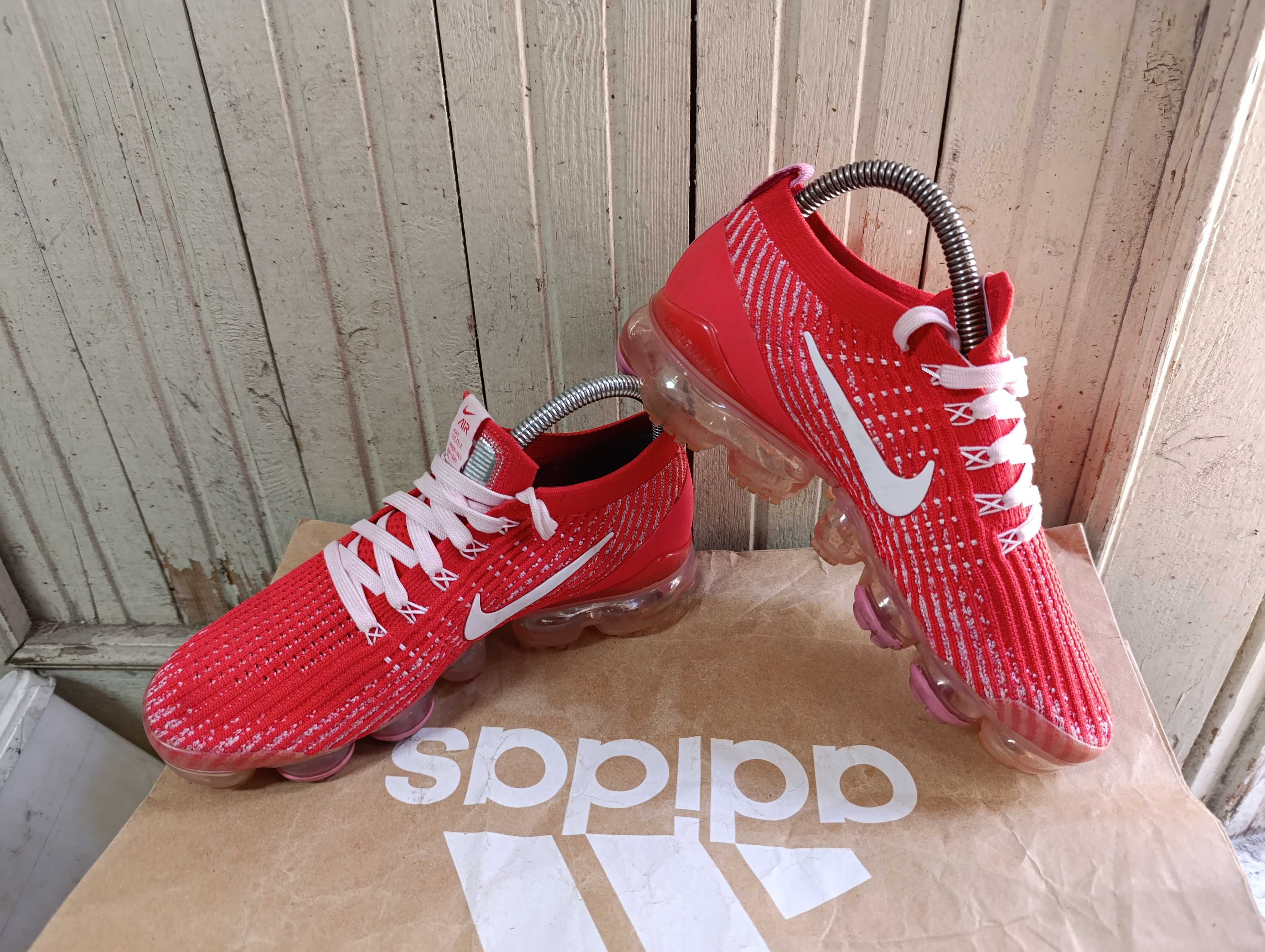 Nike Air VaporMax Flyknit 3 Track Red Magic''оригинални маратонки 38.5