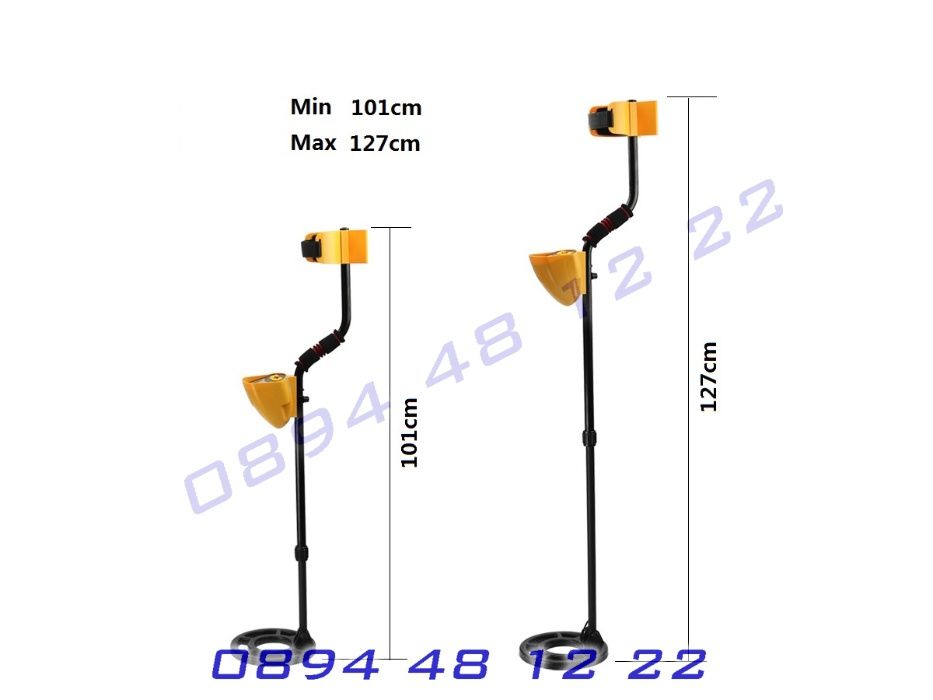 Металдетектор Металотърсач Метал Детектор Сонда Злато Залатотърсач