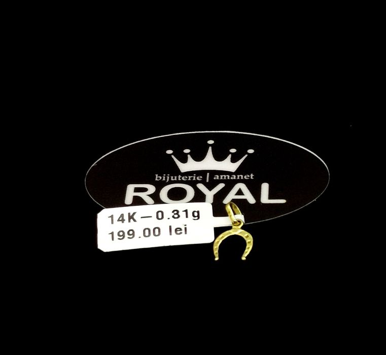 Bijuteria Royal pandantiv din aur 14k 0.31 gr