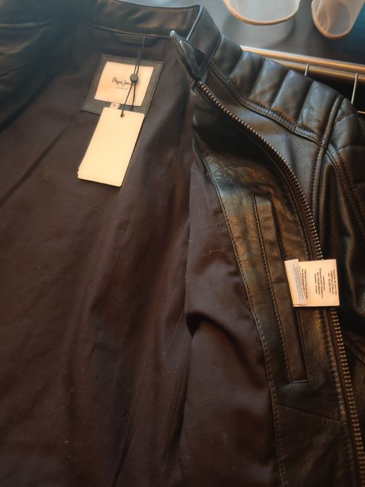 Кожено яке на Pepe Jeans
