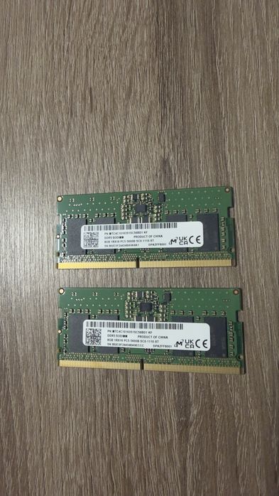 Ram памет DDR5 SODIMM 2x8 gb 5600