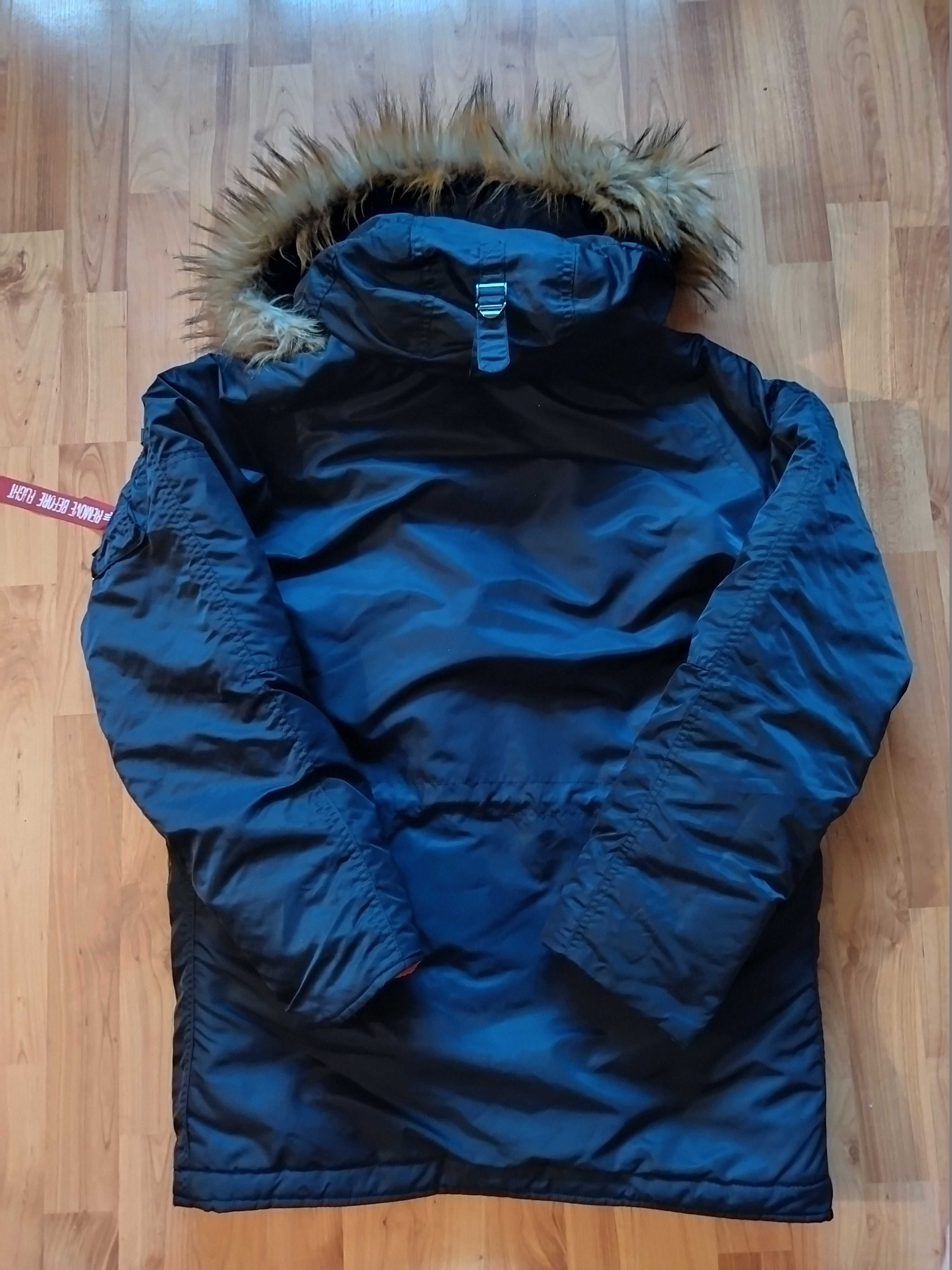 Парка-аляска Alpha Industries (США),зима,до -40,оригинал,р-р 50