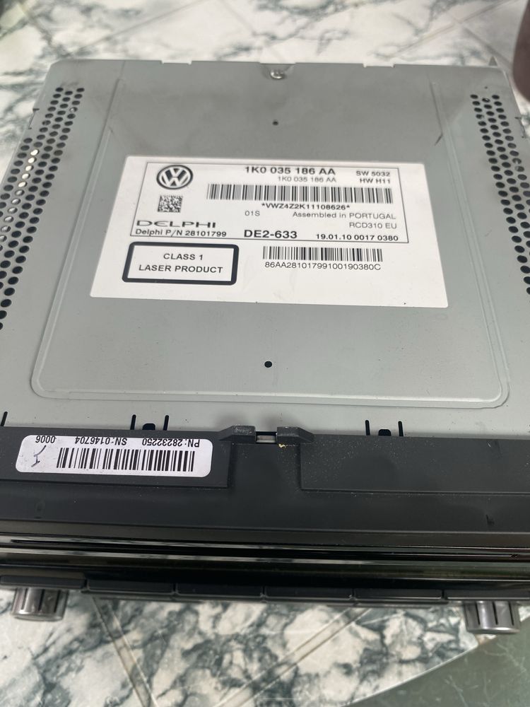 Оригинално радио за VW golf 6