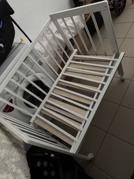 Приставная кроватка-манеж