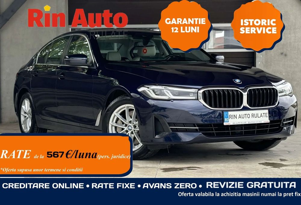 BMW Seria 5 Facelift Hibrid~Posibilitate vanzare si in rate Credit Leasing TVA 19%