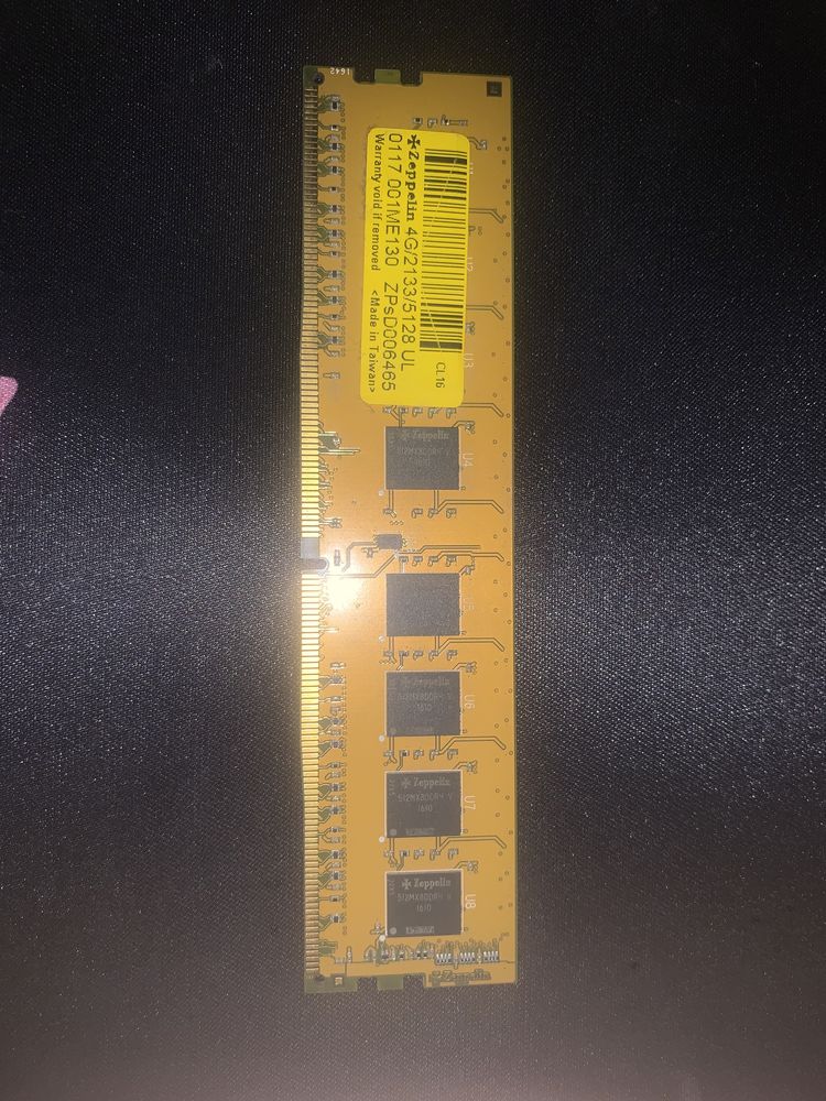 Оперативная память Zeppelin на 4 гб DDR4