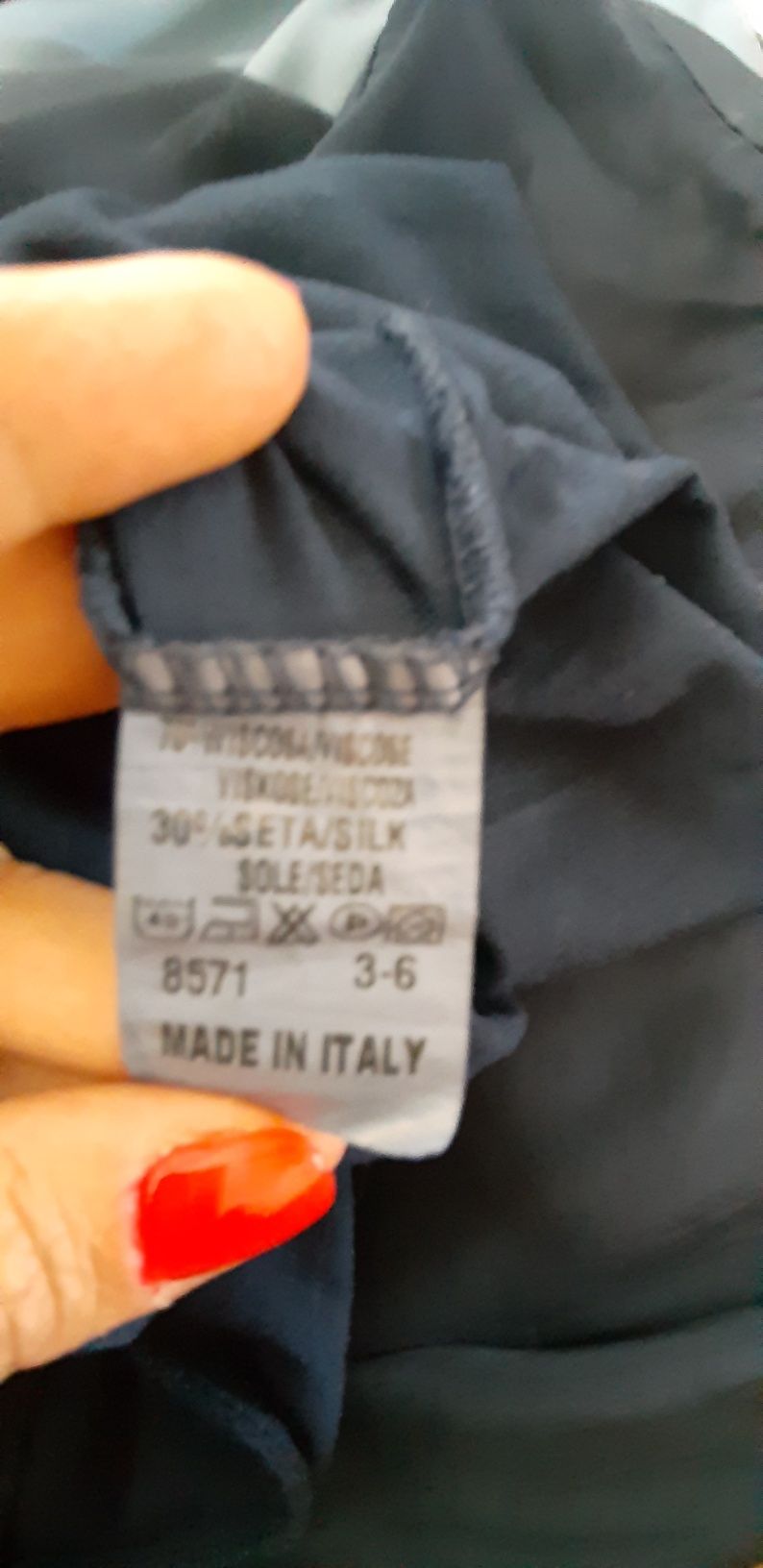 Rochie din matase naturala noua Italia superba