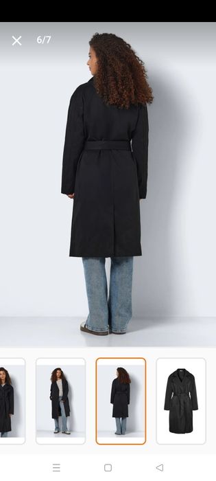 Trench dama nou, mărime xs/s, Noisy May