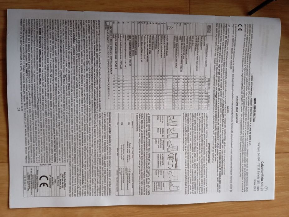 Мъжки работни обувки високи