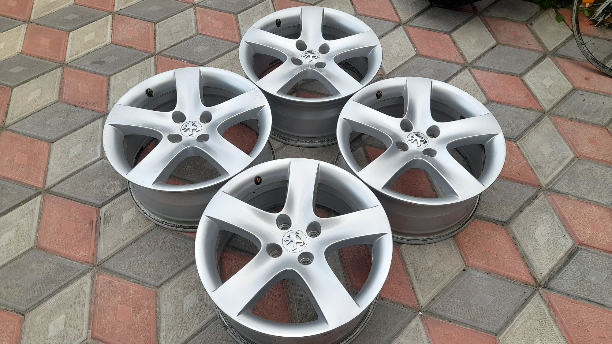 Jante aliaj de 17 inch 4x108 pt PEUGEOT și CITROEN originale