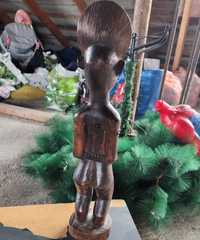 statuti africana din lemn rar