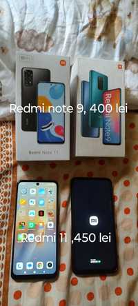 Vând redmi note 11 second 400 lei fix