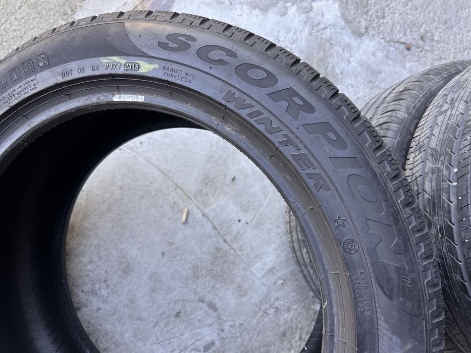 2 anvelope de iarna 255/50/19 pirelli runflat 6 mm!