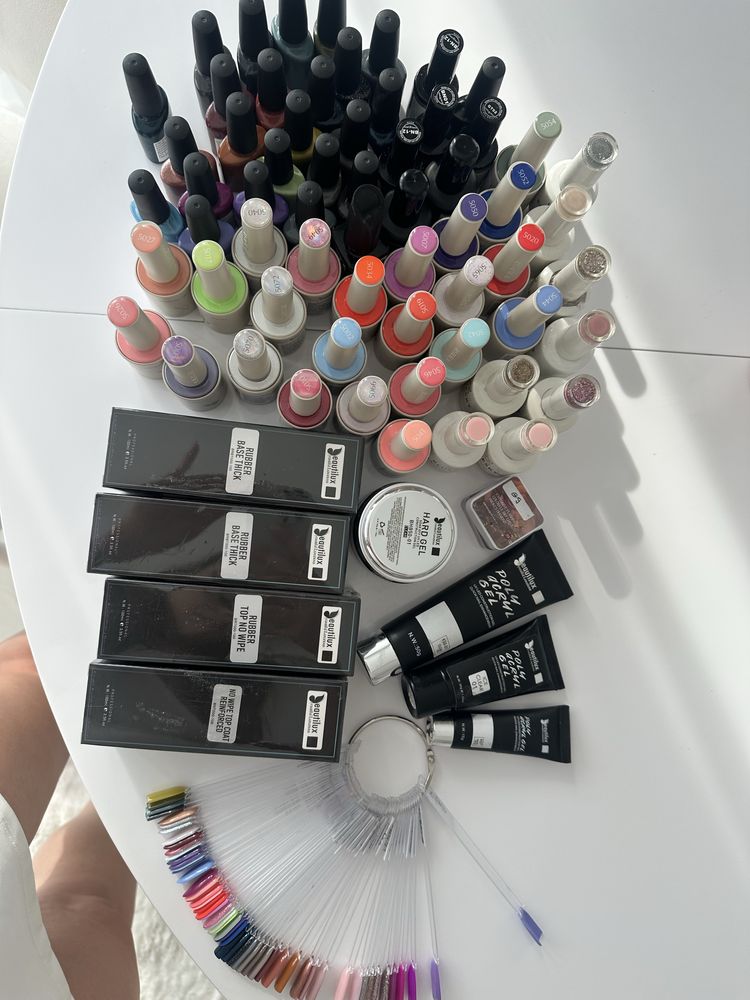 Гел лакове и акригелове - bluesky, beautilux , cnd shellac и други