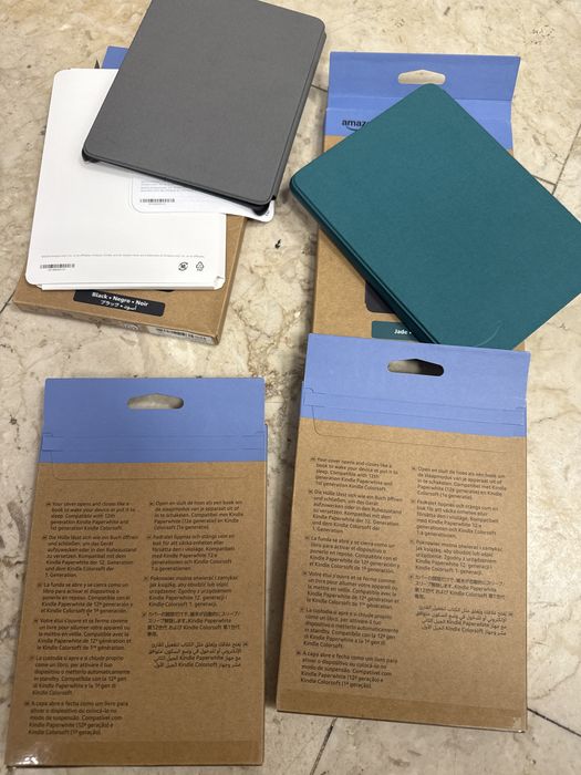 Husa originala amazon kindle paperwhite gen 12 / colorsoft sigilata