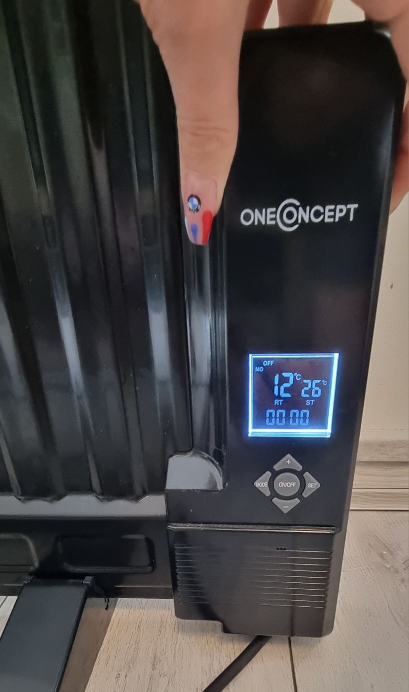 Конвектор OneConcept с дефект