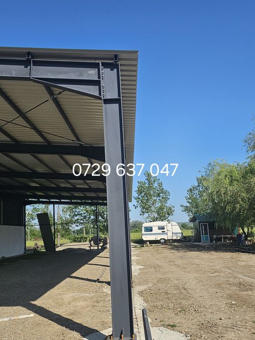 Vand hale metalice 10cu30 m hala se pode vede la falciu