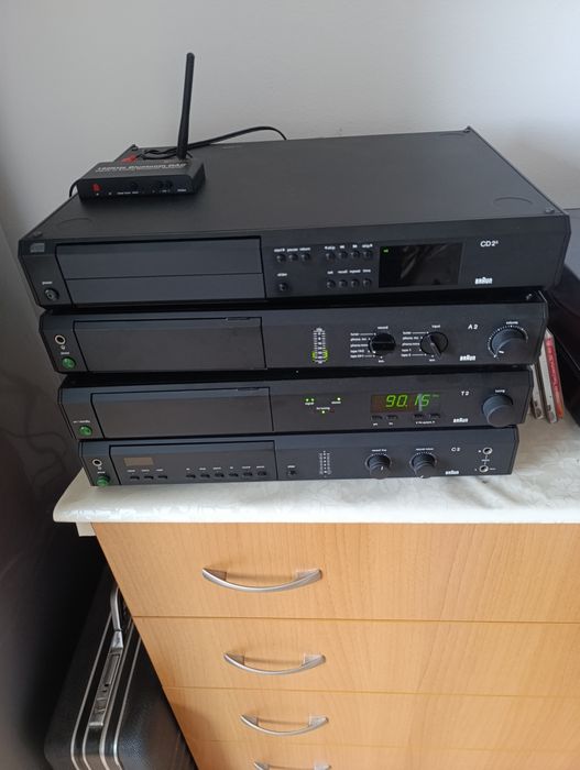 Комплект Braun A2,CD 2/3 тунер T2 дек C2