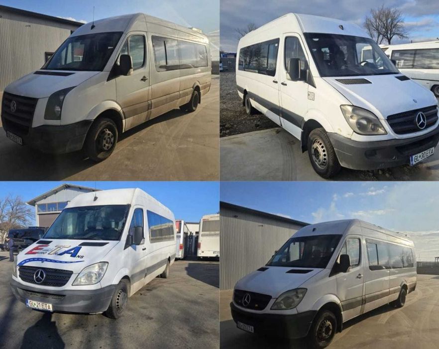 Mercedes Sprinter 2.2/3.0 CDI - Vw Crafter 2.5 TDI 20 de locuri