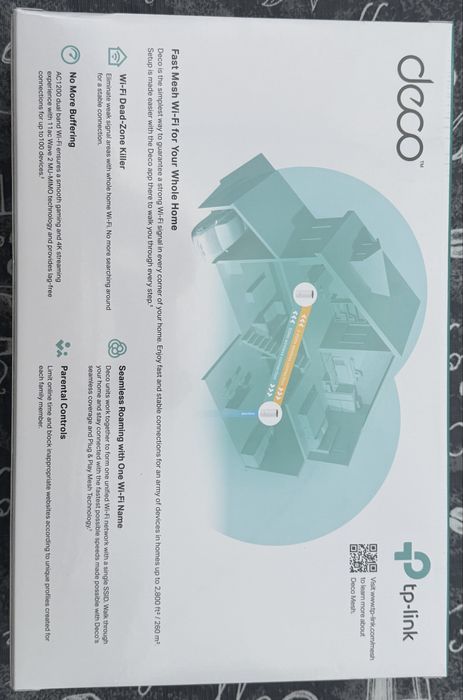 Чисто нови с гаранция TP-Link Deco E4 meah wi-fi