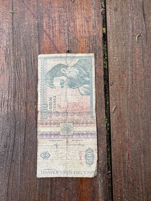 bancnota 500 lei 1992