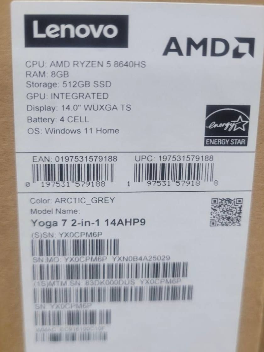 Lenovo Yoga 7 4AHP9