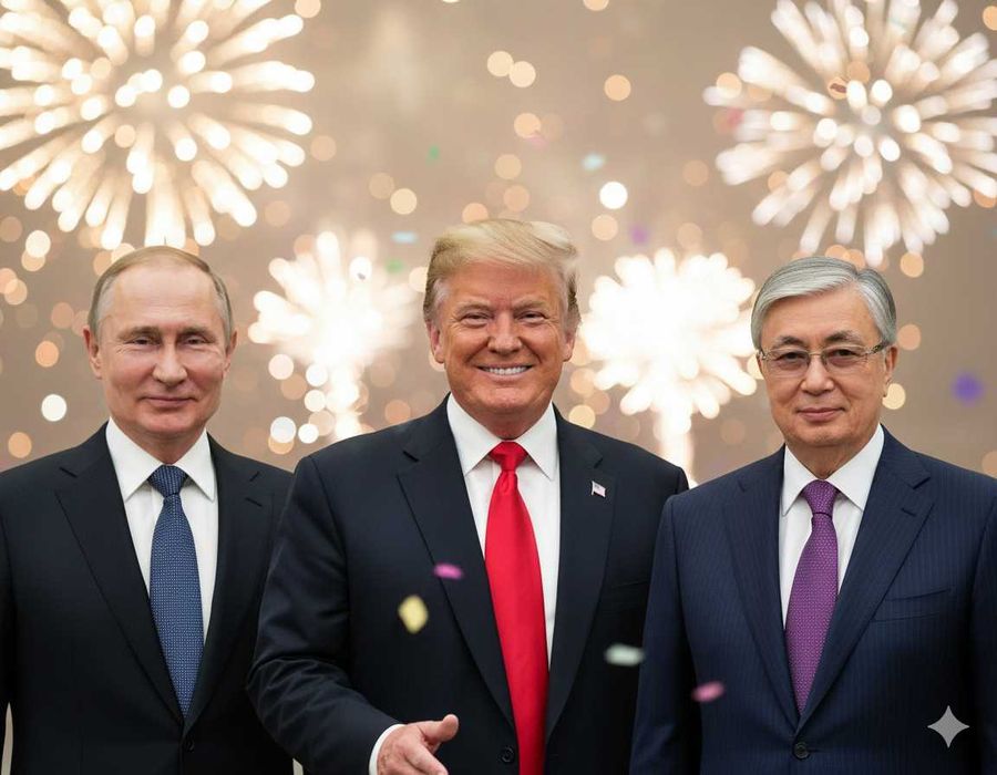 Поздравление от звёзд и знамемнитостей! ИИ