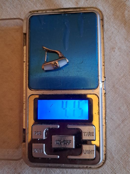 Сребърна обеца 1 бр