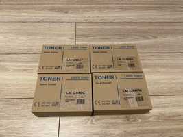 Toner laser lexmark c540 set black/cyan/magenta/yellow
