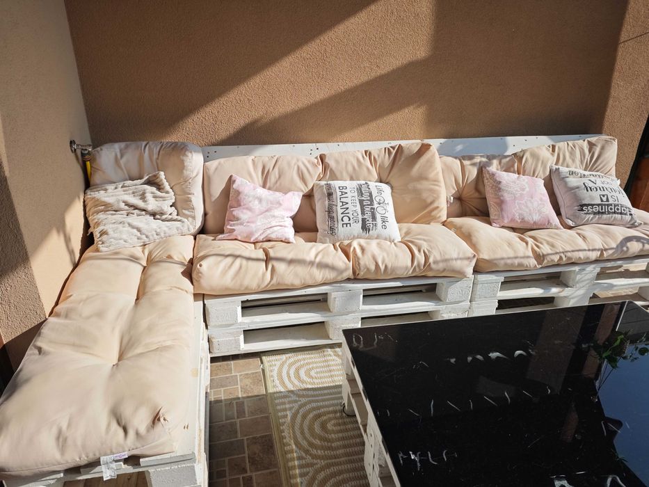 Canapea + masa de terasa