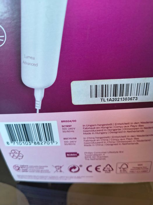 Фотоепилатор Philips Lumea Advanced