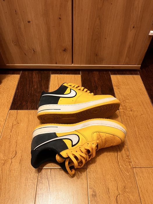 Air force 1 amarillo yellow/blue